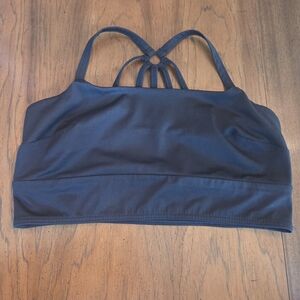 Black Strappy Women's Bralette